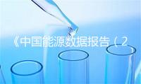 《中国能源数据报告（2025）》重磅发布